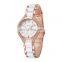 SINOBI New Arrival Women Luxury Watch S9858L Ceramic Strap Watch Pearl Shell Dial Handwatch Delicate Design Saat