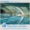 Heat isolation steel structure swimming pool roof