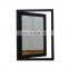 Hot Sell Hong Kong Black Double Glazed Aluminium Casement Security Window With Rotating Handle