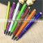 colorful metal twist ball pen