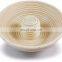 Hot Sale Circular Brotfom Banneton Proofing Basket With Center Riser