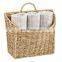 Hot Selling Household Natural Seagrass Hanging Wall Storage Basket Set of 2 Decor Storage Basket Cheap Wholesale