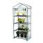 Greenhouse Replacement Cover 4-Tier Transparent PVC Outdoor Indoor Plants Cover With Roll-Up Zipper Door