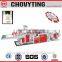 High speed t-shirt shopping bag fully automatic plastic bag making machine price