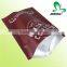 Custom printed stand up foil resealable food grade plastic bags