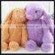 custom made long ears plush rabbit toys for promotion