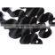 True glory jet black cheap hair body wave lace silk frontal closure
