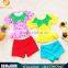 Summer 2016 Cute Baby Girl Swimming Suit Fruit Cartoon Breathable Baby Girl Beachwear New Style Bikini Lovely Girl