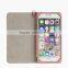 Minandio Leather mobile phone case design cell phone cases for Iphone 6 manufacturer