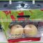 Customer Order Transparent Stand Up Pouch Eight Edges Sealed Zip Lock Fruit Bag with Air Holes