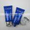 Dia40mm flat cosmetic oval tubes with screw cap for CC cream