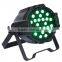 24pcs rgb 3in1 disco stage efect led wash light par 64 led stage lighting