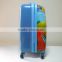 Factory Wholesale cheap Bright Blue trolly bag with wheel Best Carry On PCmaterial bags Luggage Bags for Children