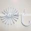 Round plastic hanger tie hanger scarf hook