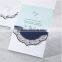 Classy & elegant pocket wedding invitations with laser card border for wedding