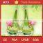 Home decor terrarium glass hanging teardrop shaped glass vase