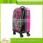 2015 newest hot selling abs trolley bag with 4 caster