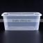 Wholesale disposable microwavable plastic container with lid