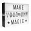 A4 Size LED cinematic light box DIY letter lamp