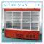 4 Door Supermarket Used Commercial Upright Freezer