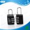 AJF 2015 newest colorful metal box combination lock, handbag twist lock