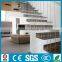indoor house used floating solid wood straight staircase design