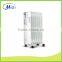 Oil filled radiator heater