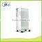 Oil filled radiator heater