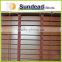 paulownia Basswood 2 inches natural wood Blinds with ladder tape at cheap price with fair quality for window covering