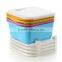 Homeware daily use plastic storage boxes drawers