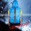 high visibility reflective bagpack with attached hood for safety protection and rainproof