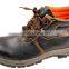 Anti-Puncture PU Injection Slip Suede Leather Safety Shoes