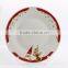 Color band ceramic dishes porcelain dinnerware flat plate