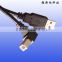 UL2725 AM to Right angle BM USB Cable High Speed Factory Price