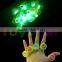 festival flashing led light toy flashing finger ring led light toy