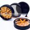 wholesale industrial herb weed grinder , hot sale 4 part CNC aluminum herbal grinder with pollen screen