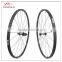 Customized road tubular 20 23mm wide carbon wheels mountain bicycle wheels 3K UD