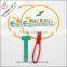 customized fans of hand cheap plastic fans