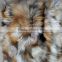 2015 New fashion fox belly fur blanket hot sale/ 100% real fur