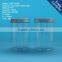 Round clear 780ml plastic PET jars, 26oz Clear PET plastic jar with aluminum cap