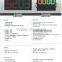 hign brightness soccer/football substitution board to change player