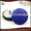 Metal Tack Button Leather Covered Jeans Button for Denim