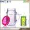 Hot sale plastic mason jar beer mugs bpa free