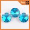 Sew on glass satellite stones for jewelry stone glass rhinestone women fashion earring