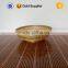 wholesale cheap recycled bamboo basket for cake and jelly