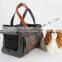 carrying tote dog carrier cat bags plastic mesh rip-free 2 tones oxford material
