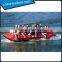 inflatable banana boat, inflatable banana red boat, towing boat for sale
