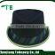 black plain wool hat