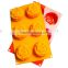 A02-17 Rose Shaped Cake Mould Silicone Mould/cupcake mold