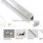 IP55 right angled aluminium profile for led strips furniture or cabinet light